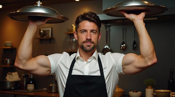 Le curl du serveur : un exercice pour des biceps toniques